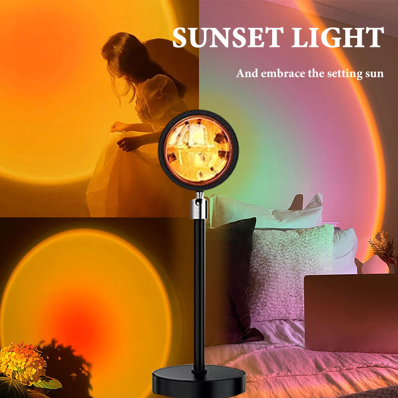Sunset Projection Lamp  Bring the Golden Hour Indoors