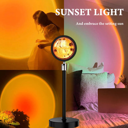 Sunset Projection Lamp  Bring the Golden Hour Indoors