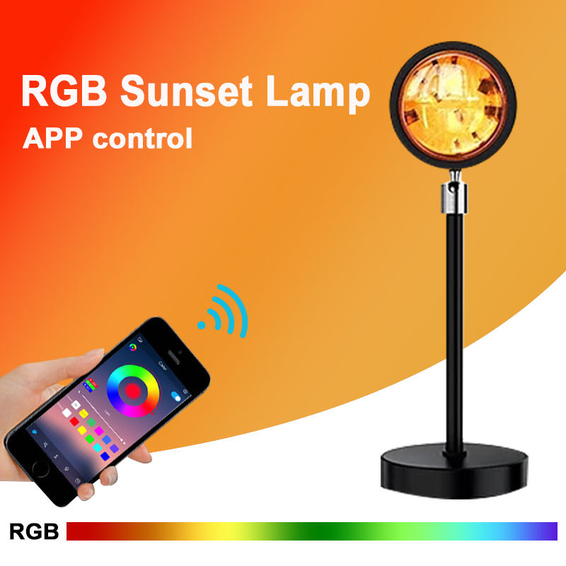 Sunset Projection Lamp  Bring the Golden Hour Indoors